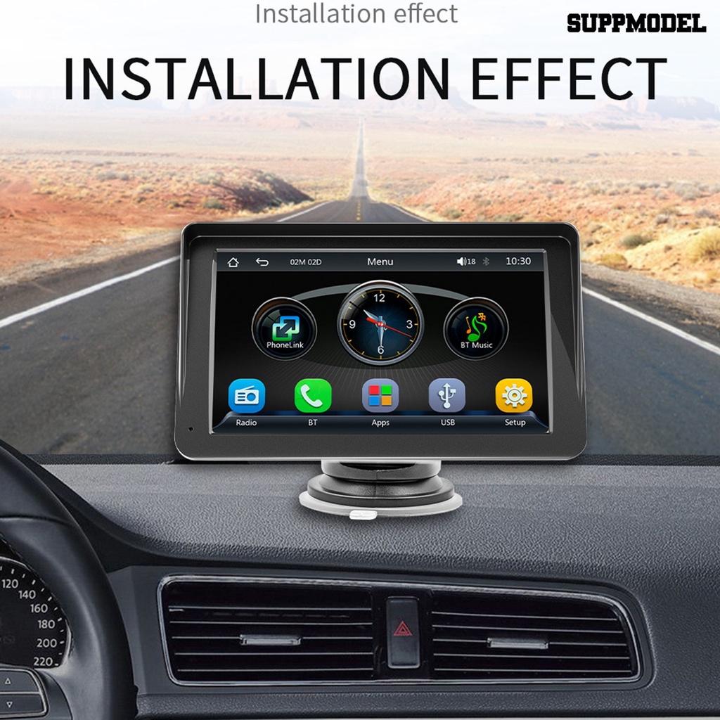 [SM]1 Set Pemutar Mobil 7inch Layar Sentuh Multifungsi Universal Car Wireless Radio Multimedia Video Player Perlengkapan Kendaraan