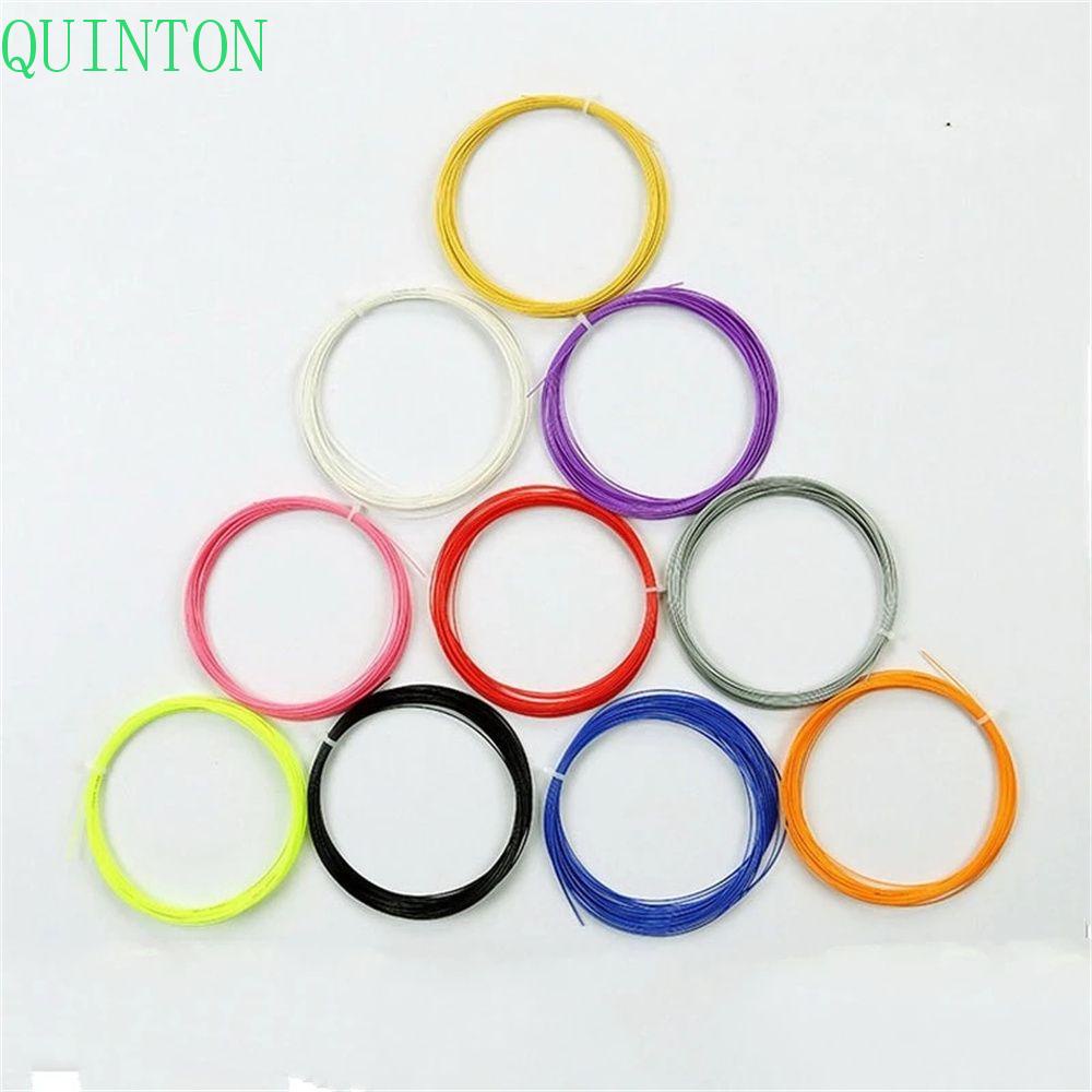 Senar Badminton QUINTON Alat Olahraga Aksesoris Badminton Training Badminton 0.7 mm Carbon Nanofiber Badminton String Line