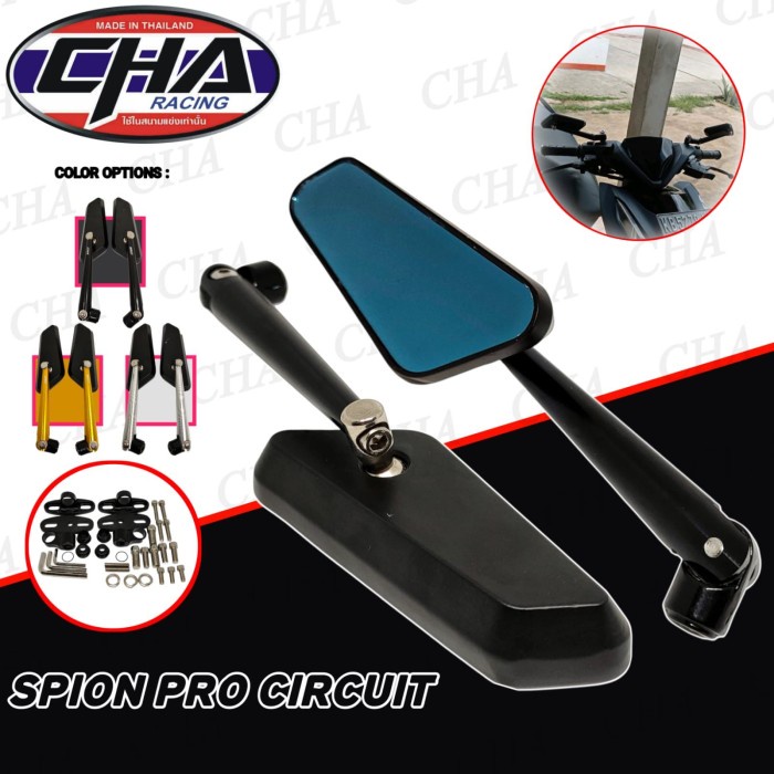 kaca spion motor CBR R15 NINJA 150/250 - Hitam