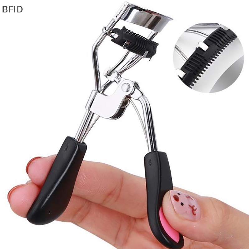 [BFID] 1pc Lady Profesional Penjepit Bulu Mata Dengan Sisir Pinset Curling Eyelash Clip Cos [ID]