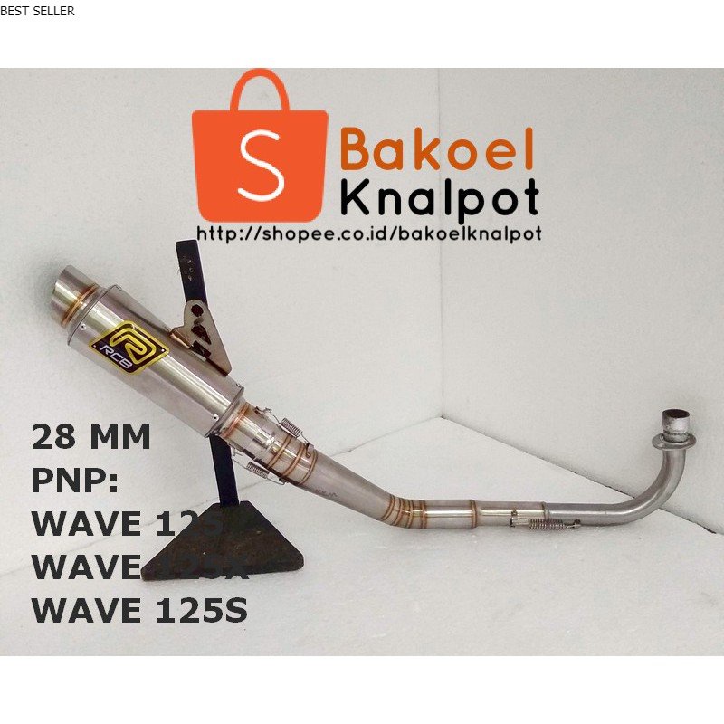 Ekzos Wave125 / Ekzos Wave125x / Ekzos Wave 125 28mm / Ekzos Wave 125 S / Exhaust Wave 125 pnp