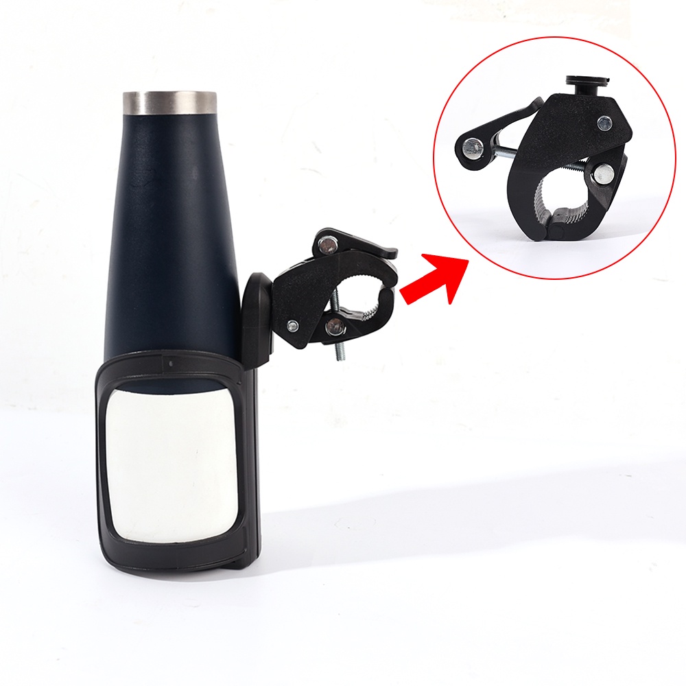 Rak Penyimpanan Cup Holder Sepeda Quick Release/Rak Botol Minuman Sepeda Yang Dapat Diputar/Fixator Ketel Kereta Dorong Sepeda Gunung