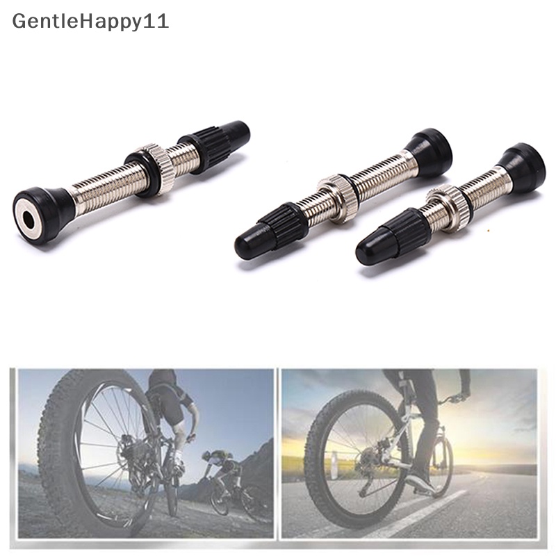 Gentlehappy Tubeless Ban Jalan Sepeda Gunung Core Vacuum Air Valve Universal Valve 35/40mm id