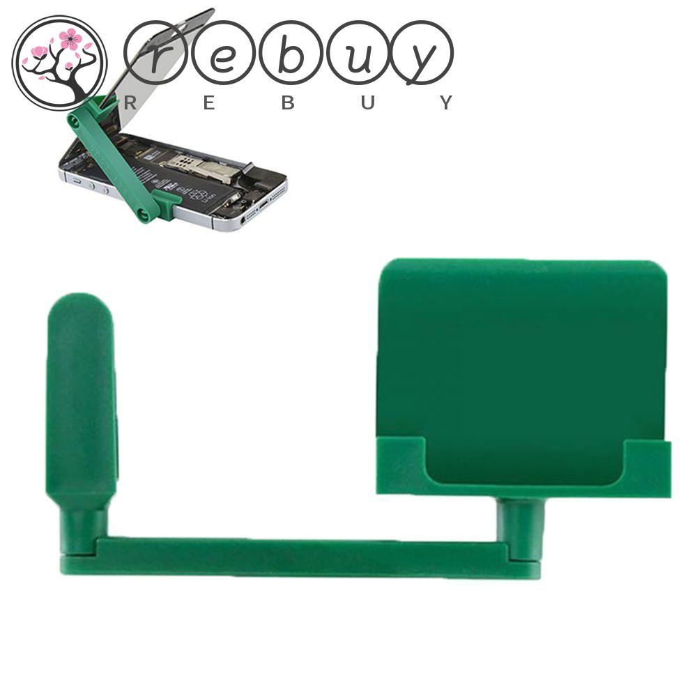 Rebuy Phone Stand Holder Tahan Lama Adjustable Support Repairing Tool Standing Penjepit Layar LCD Reparasi Ponsel