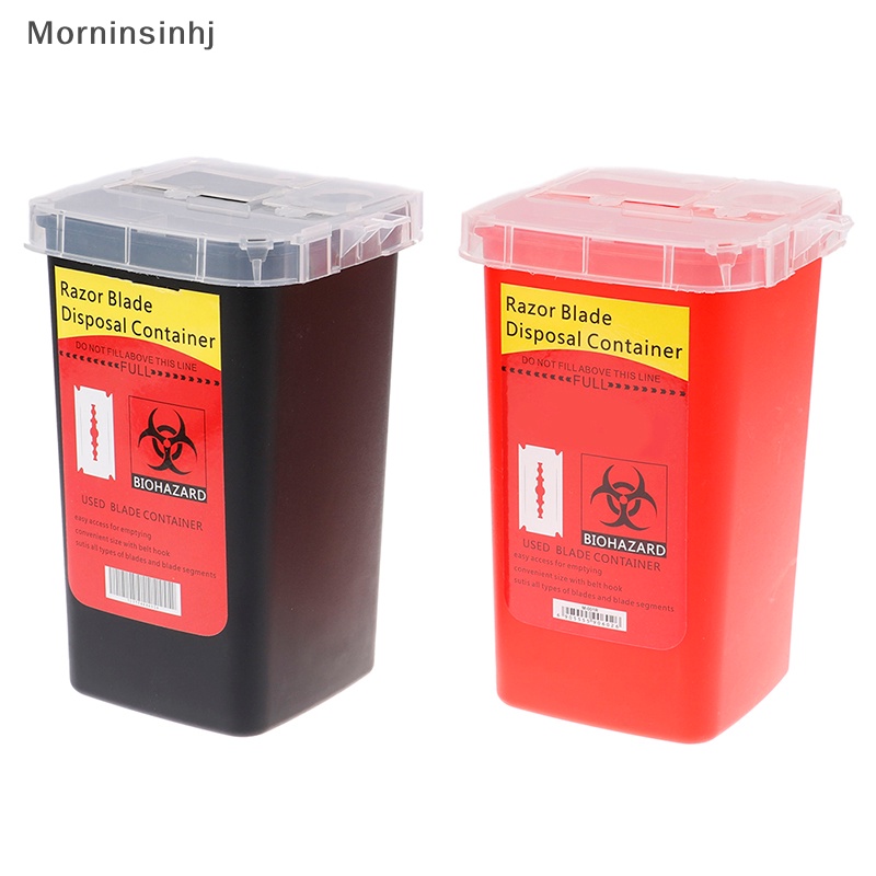 Mornin Barber Aksesoris Wadah Pembuangan Case Pisau Sampah Kotak Penyimpanan Trash id