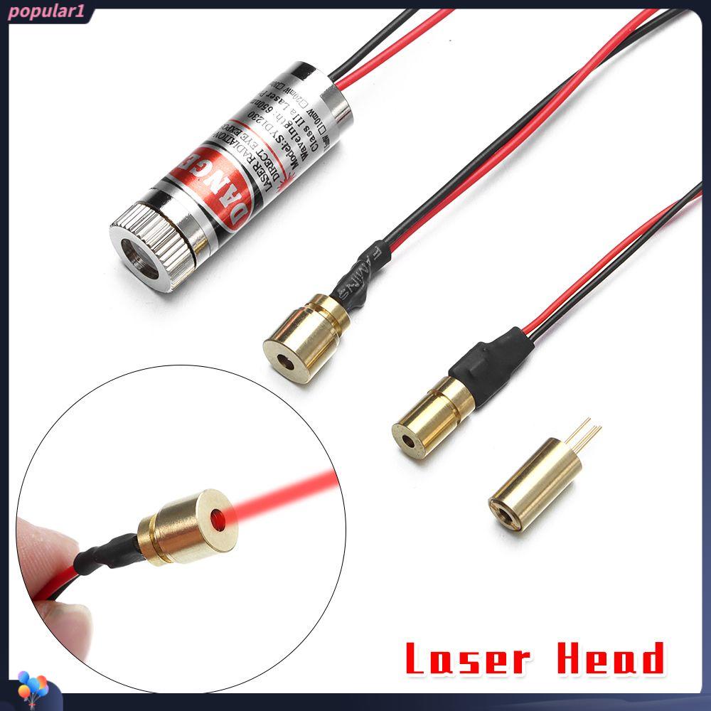 POPULAR Laser Titik /Line Populer 4gaya Laser Kepala Modul Fokus Adjustable Laser Fokus