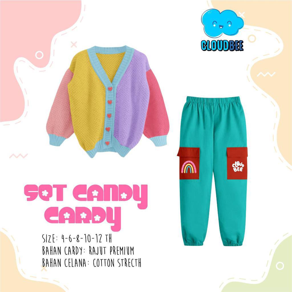 Set Candy Cardy Cloudbee