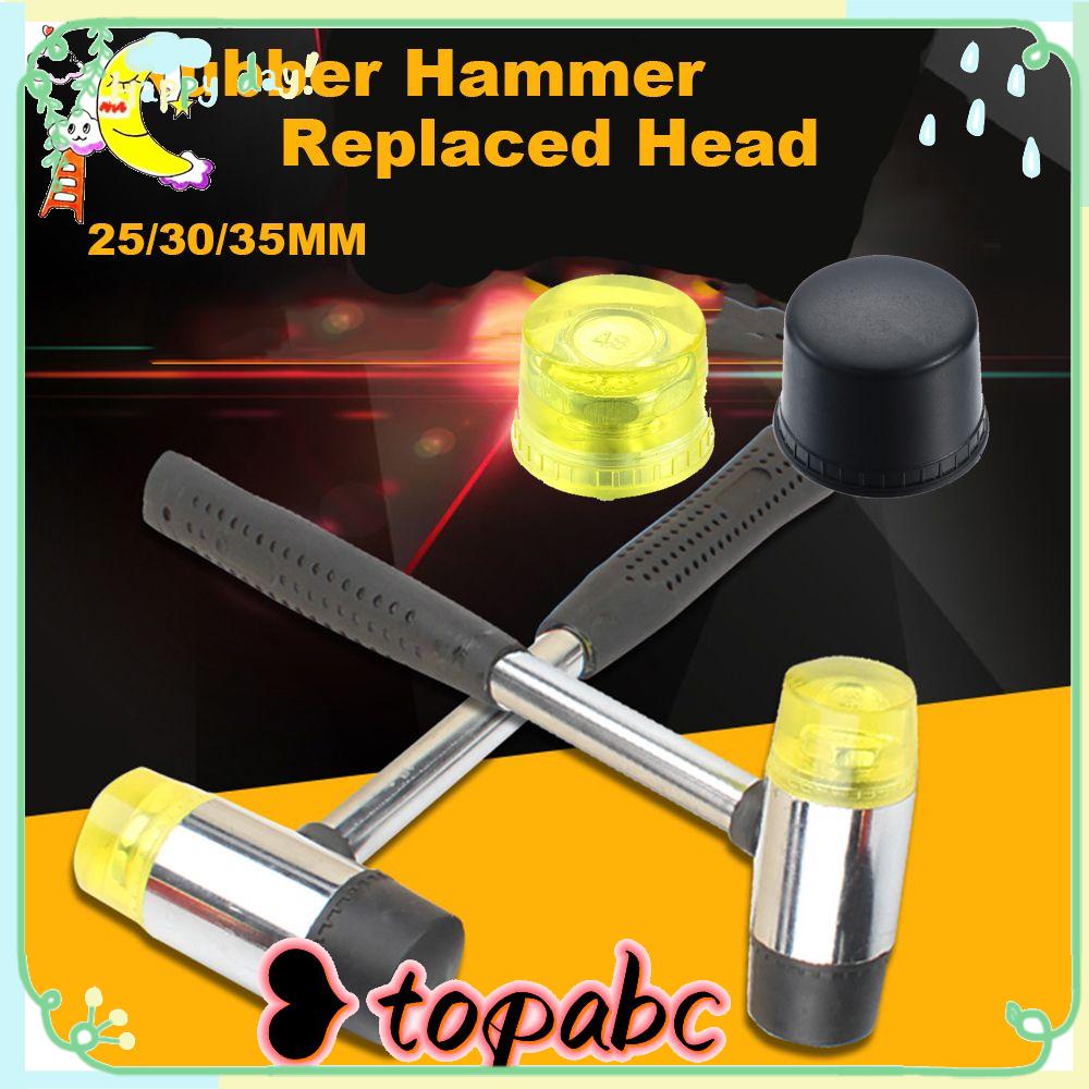 TOP Rubber Hammer Head Portable Gagang Karet Pengganti Profesional