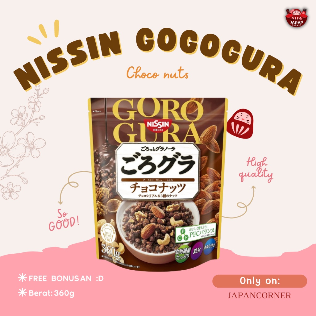 Nissin Gorogura Choco Nuts