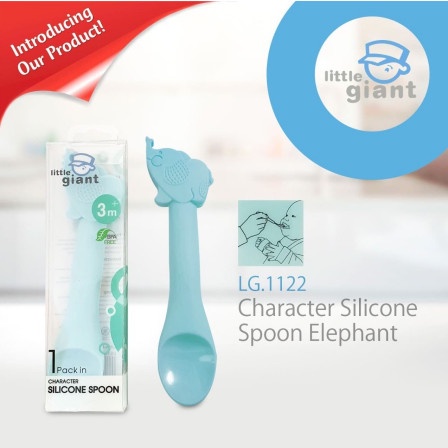 Little Giant Chatacter Silicone Spoon LG1122