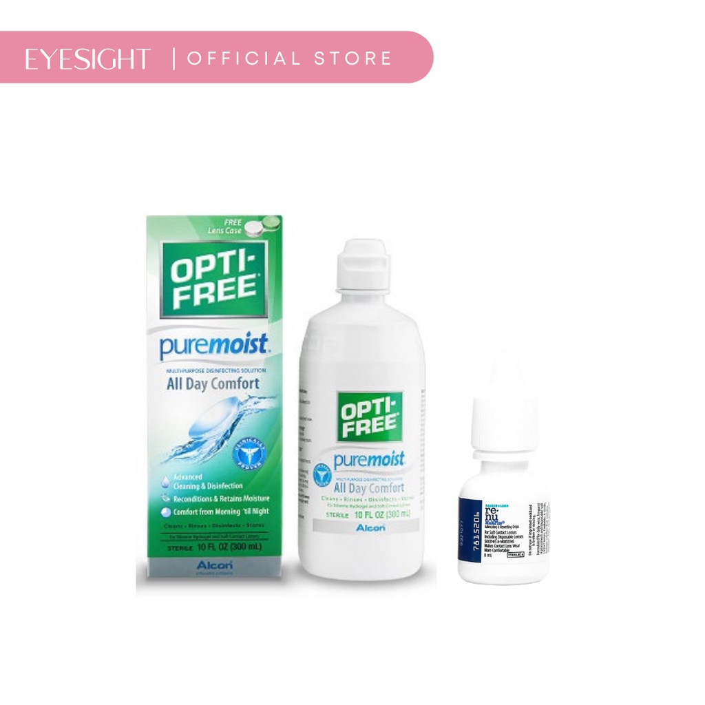 EYESIGHT - Sensitive Eyes Kit ( Optifree MPS + Renu Drops)