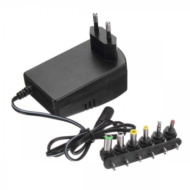 SY668 - Universal Adjustable AC Adapter Converter 3A 30W with 6 Tips