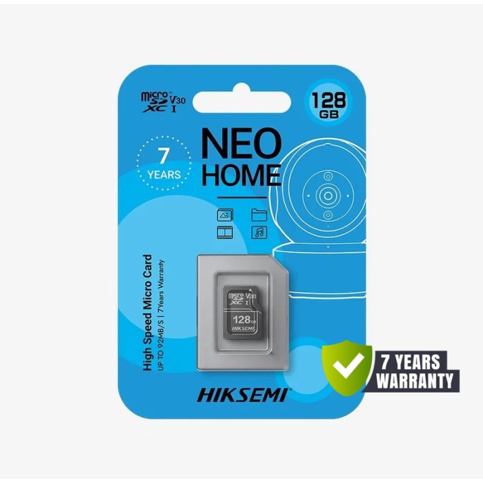 HIKSEMI Micro SD Card HS-TF-D1 64/128GB untuk CCTV 7 Tahun Garansi