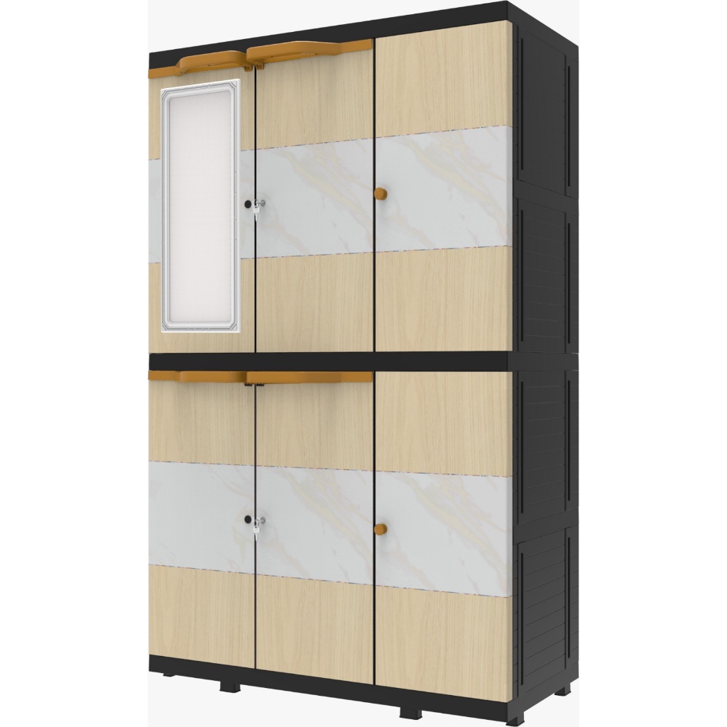 LEMARI MEGA MSC NAIBA FIT - SUSUN (INSTAN)