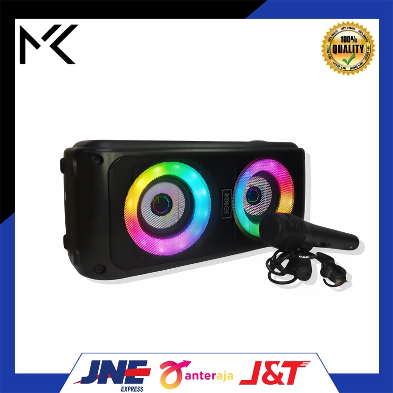 ROBOT PORTABLE BLUETOOTH SPEAKER RB490 + MIC
