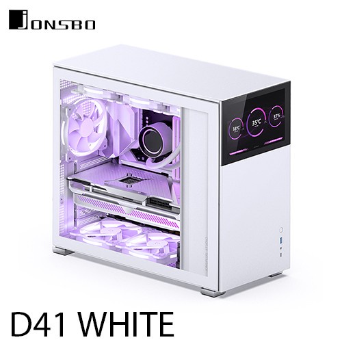 JONSBO CASE D41 WHITE STANDART LCD