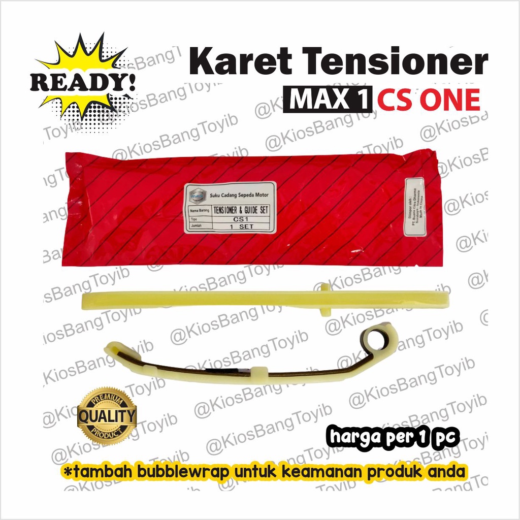 1set Karet Lidah Bantalan Tensioner Honda CS ONE CS1 CS-1 SONIC (Max1)