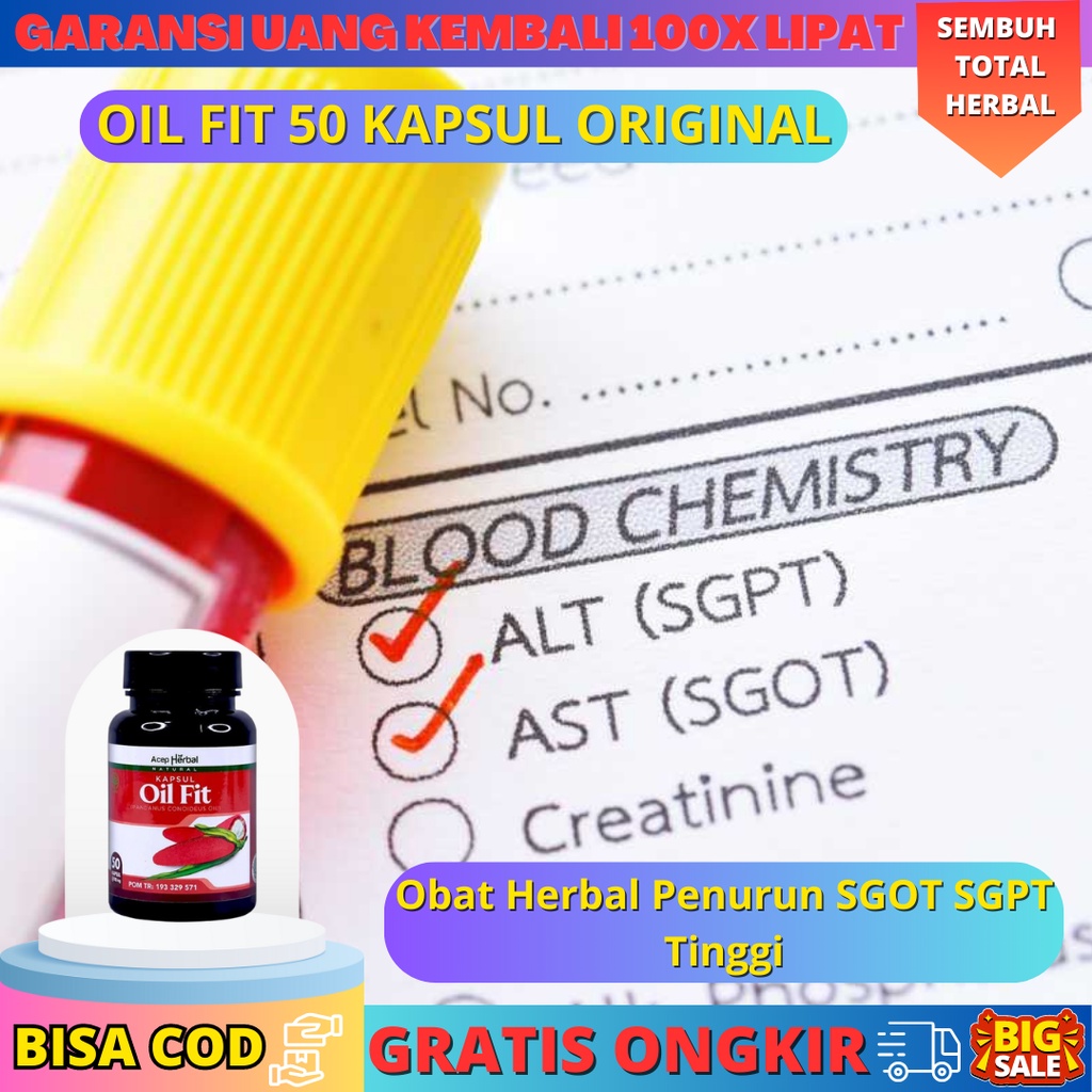 Obat Herbal Penurun SGOT SGPT Tinggi - Menurunkan Kadar SGOT SGPT - Gagal Hati - Infeksi Virus - Per