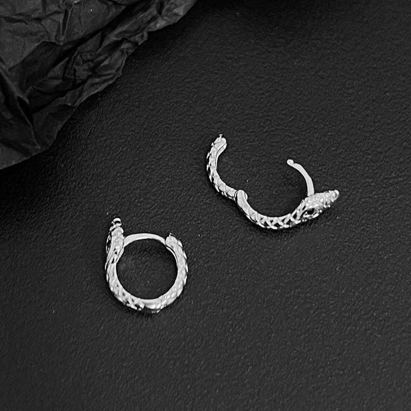 Anting Ular Bahan Alloy Populer Untuk Anak Perempuan