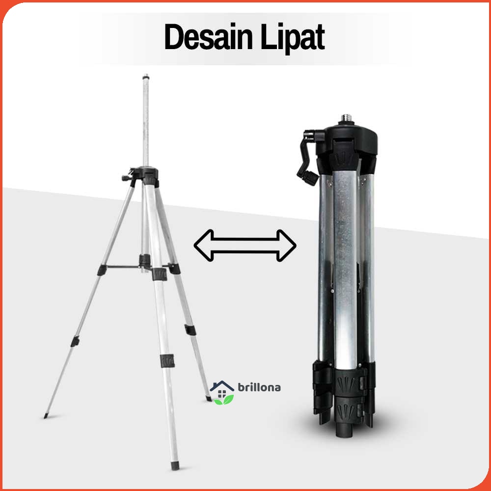 MILIBOE Tripod Profesional untuk Laser Leveling - T609