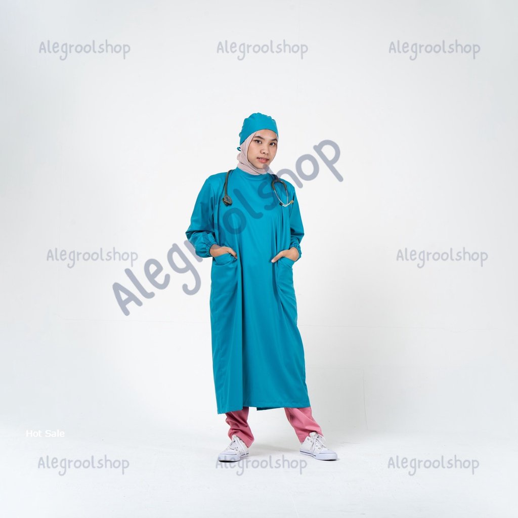 Surgical Gown Katun Jepang Premium