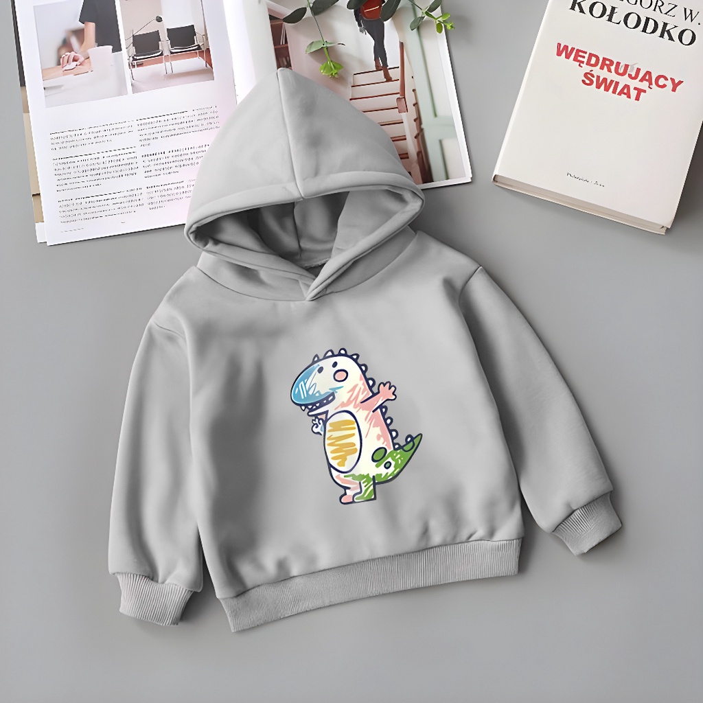 tokolobo SWEATER ANAK DINOSAURUS (DTF PRINTING)