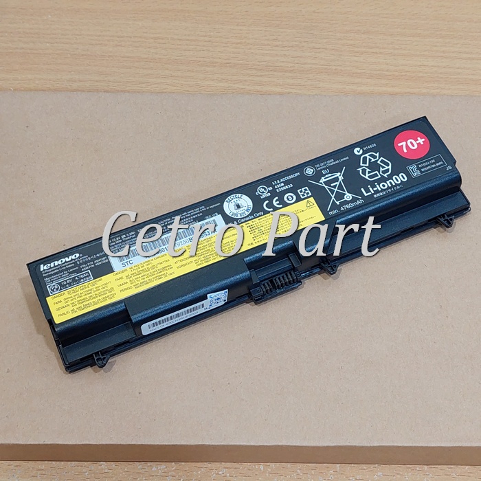 Baterai Batre Laptop Lenovo ThinkPad T430 T410 T420 T510 Series ( 70+ ) -NEW