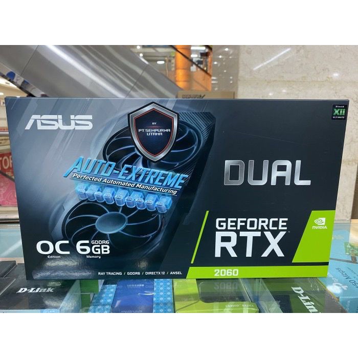 367 COMP VGA ASUS RTX 2060 DUAL OC 6GB