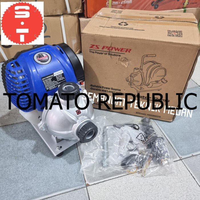 Murah XG10 MESIN BENSIN POMPA AIR SAWAH HISAP WATER PUMP 1" 1 INCH ZS-POWER GHI475
