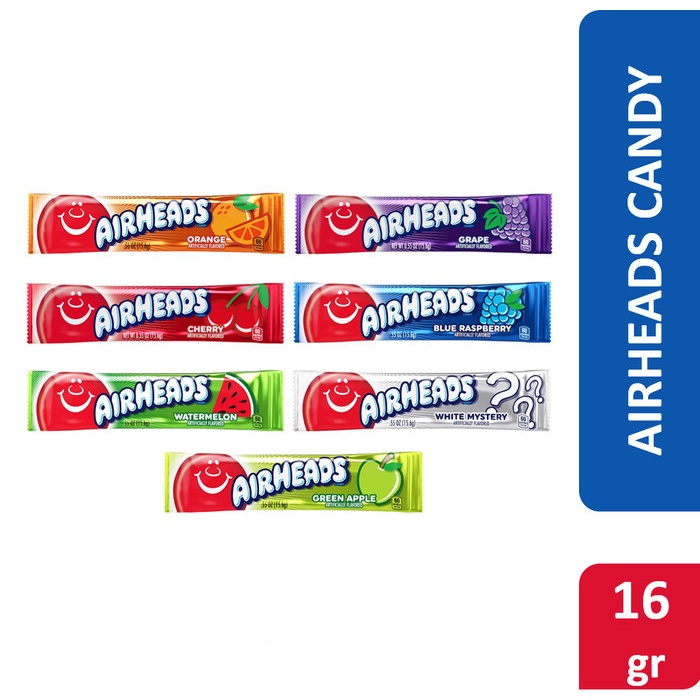 

Permen Airheads watermelon 0.55 oz