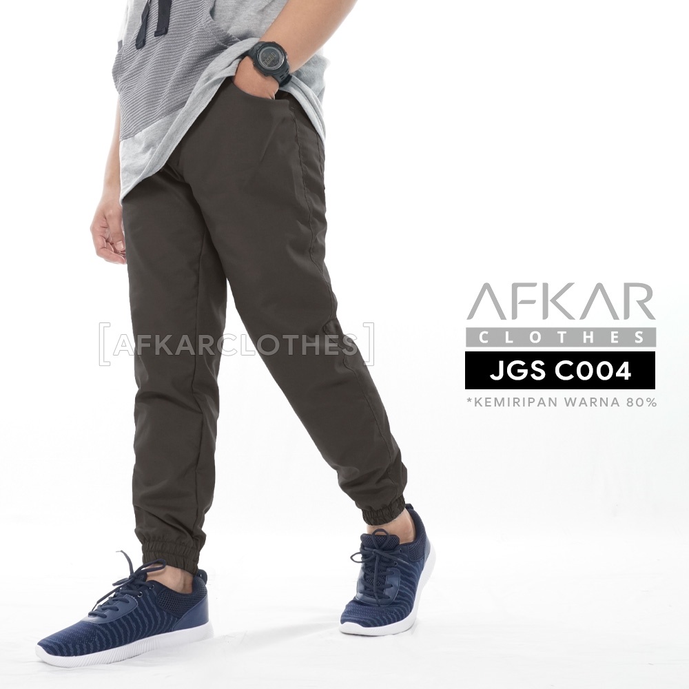SALE Celana Joger Pria Jogger Pants JGS C004 AFKAR