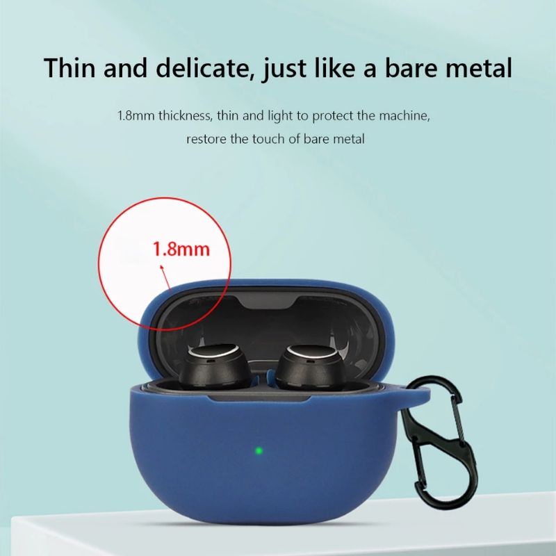 Cre Soft Case Silikon TWS Soundpeats Mini Pro + Carabiner