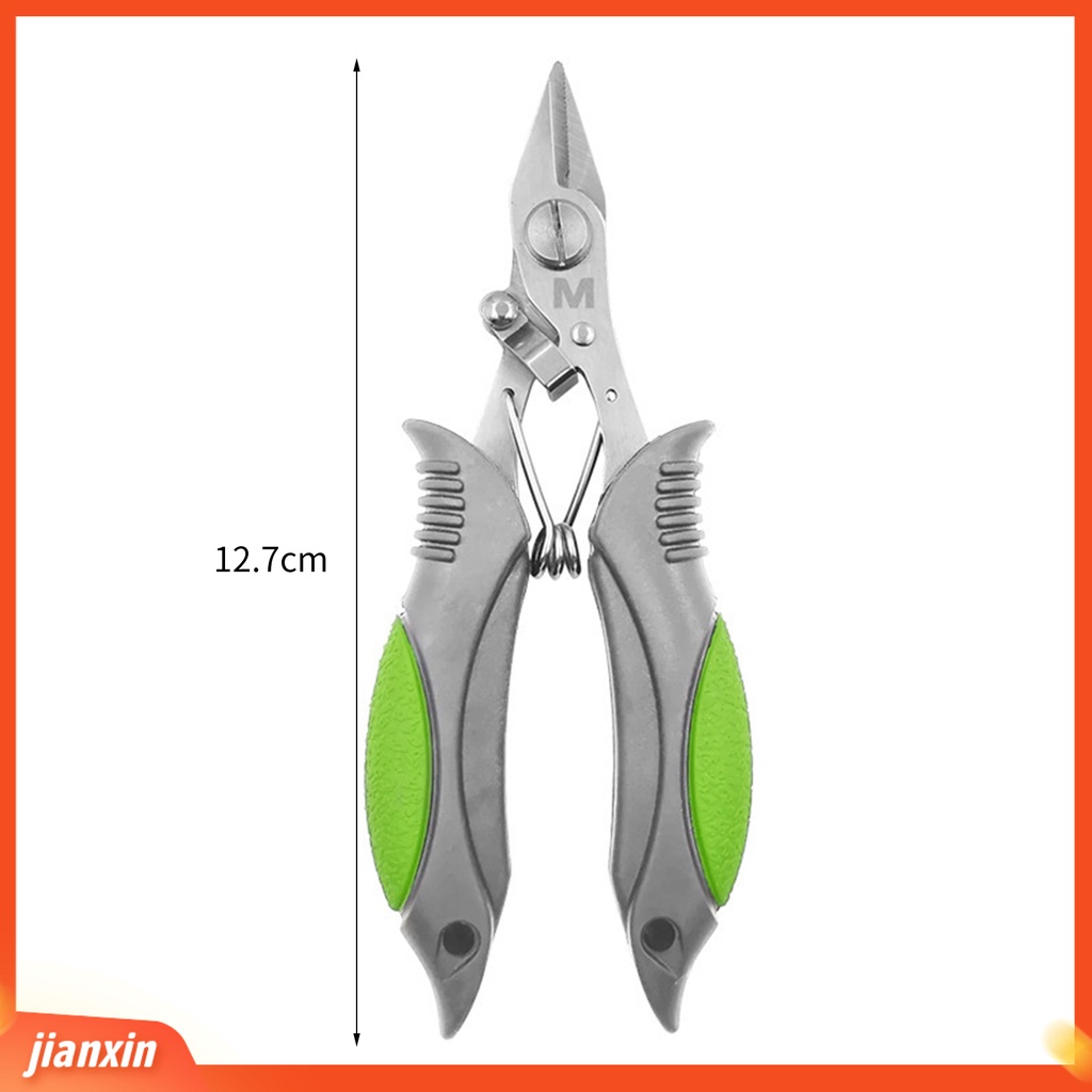 (In Stock) Fish Plier Mirror-polished Mudah Disimpan Pemotong Kepang Heavy-duty Stainless Steel Untuk Outdoor