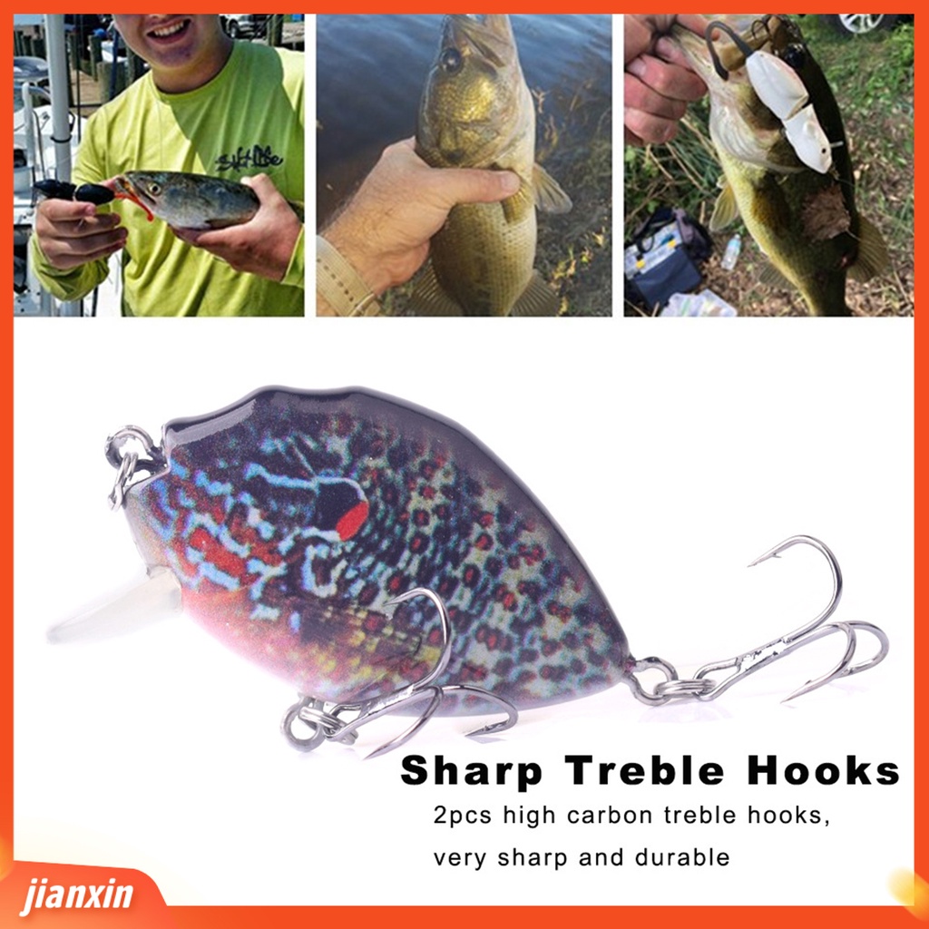 (In Stock) 6cm 14.5g Umpan Buatan Simulasi Bentuk Realistis Reusable Sea Fishing Fake Lure Bait Angling Tackle