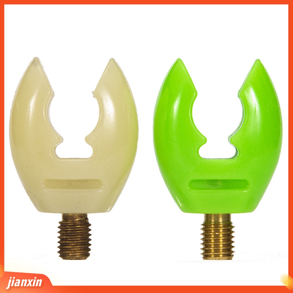 (In Stock) Istirahat Joran Neon Bentuk Tanduk Reusable Rest Butt Pole Stick Holder Penyangga Kasar Berdiri Untuk Outdoor