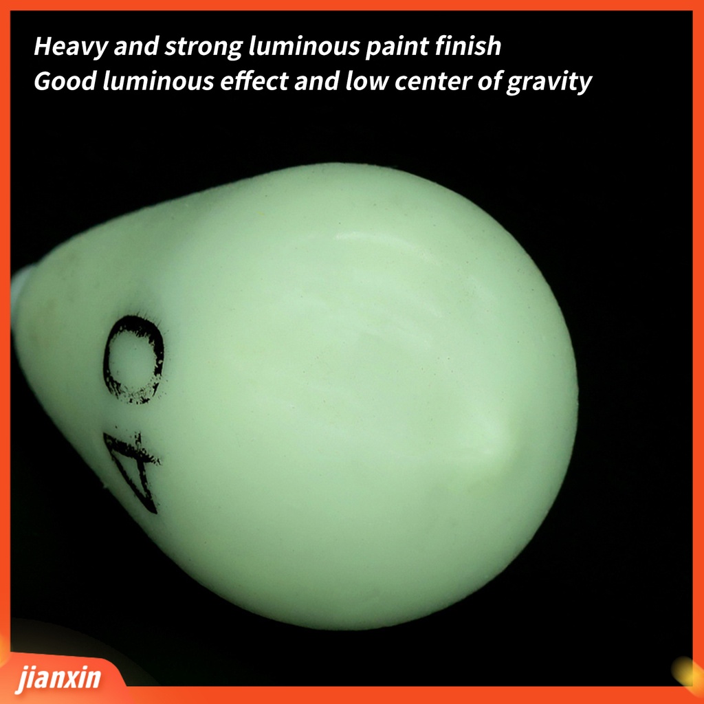 (In Stock) Luminous Fishing Sinker Tahan Aus Tali Pancing Metal Kekuatan Tinggi Untuk Memancing