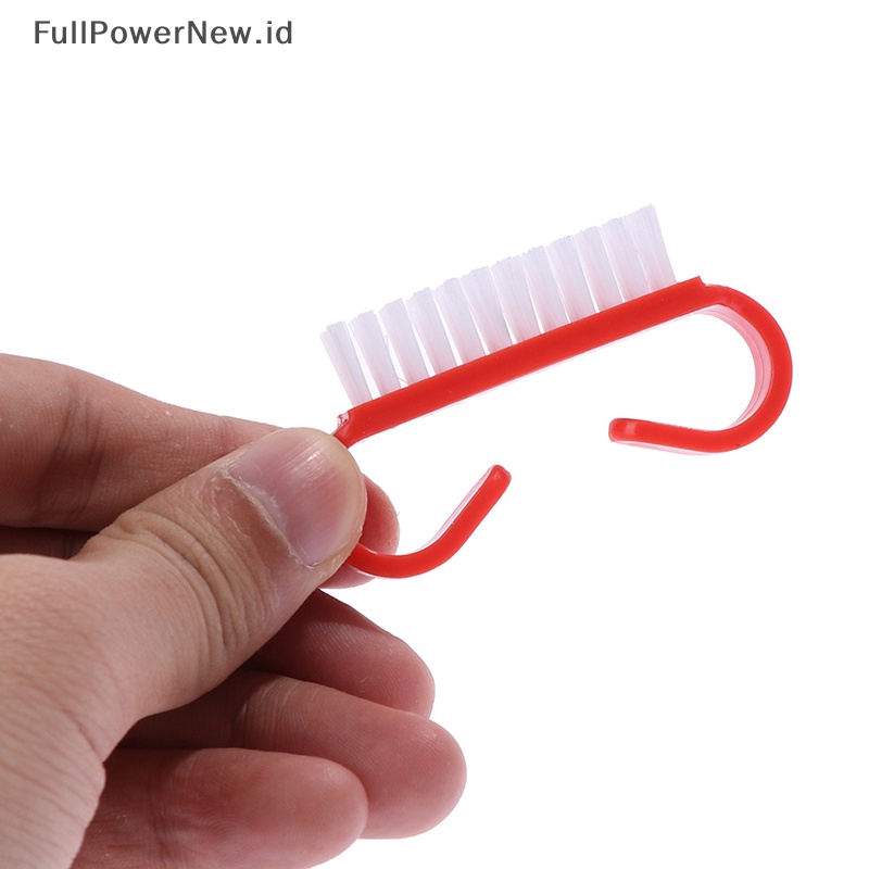 Power Nail Brush Pembersih Kuku Sikat Gosok Kuku Manicure Menghilangkan Debu ID