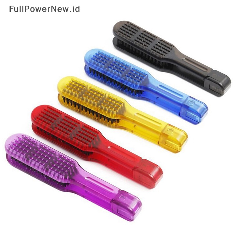 Power Splint Sisir Anti-Statis Dua Sisi Sikat Rambut Pelurus Rambut Rapid Shaping ID