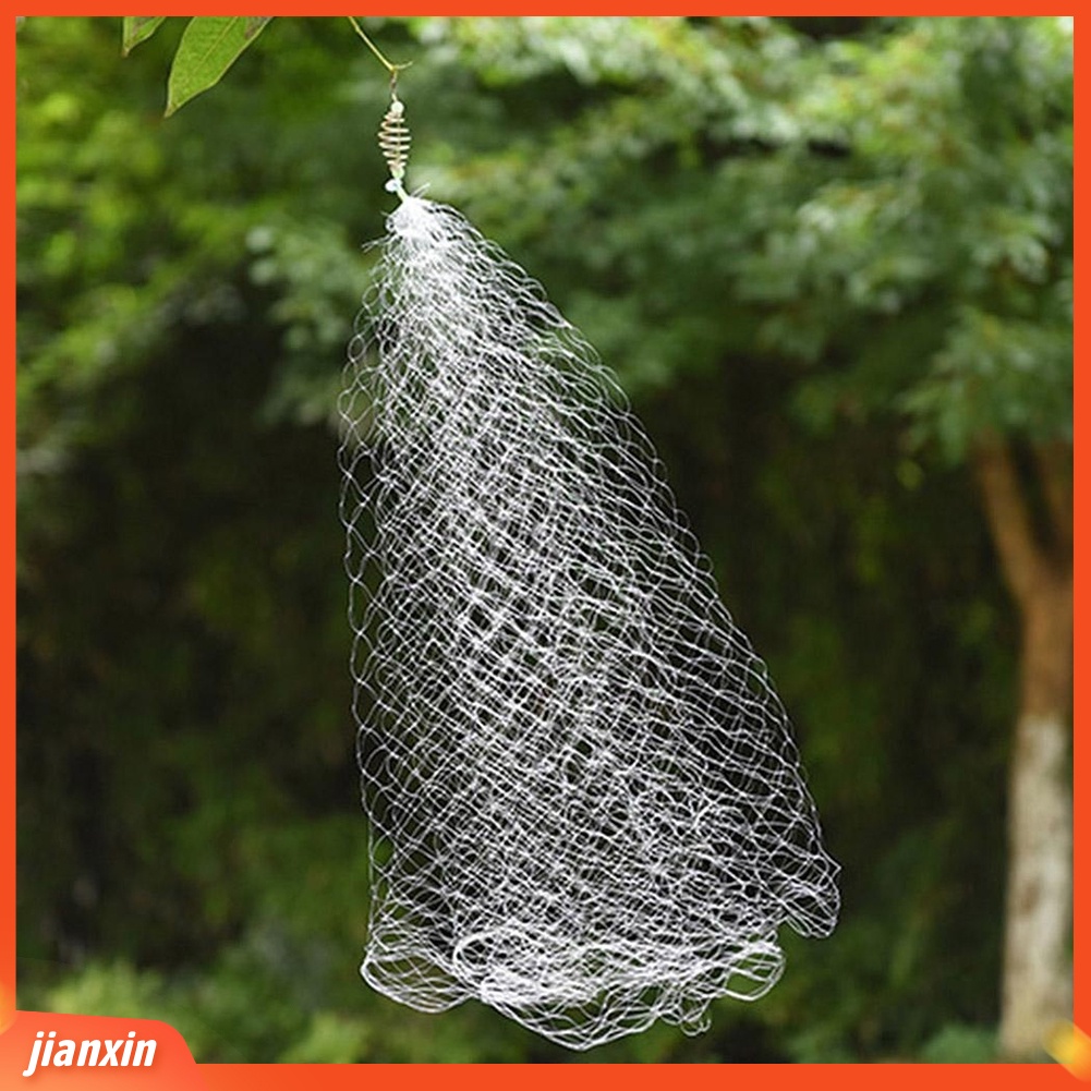 (In Stock) Portable Fish Net Trap Shoal Throw Troli Mesh Fishing Tackle Aksesoris