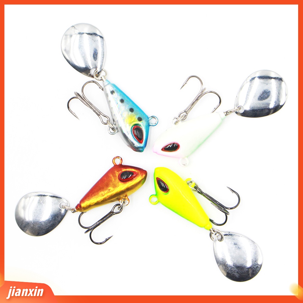 (In Stock) 3.3 cm Mini Memancing Buatan Manusia Hidup VIB Lure Wobbler Ikan Renang Umpan Tackle