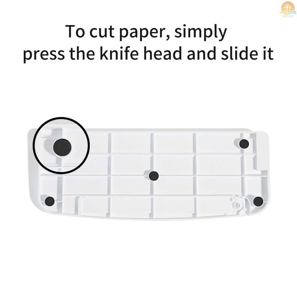In Stock JIELISI Mini A5 Paper Trimmer Cutter Desktop Mesin Pemotong Kertas Dengan Security Cutter Head Tambahan Penggaris Sisi Untuk Kerajinan Kertas Foto Kartu Scrapbooking Kantor Rumah Sup