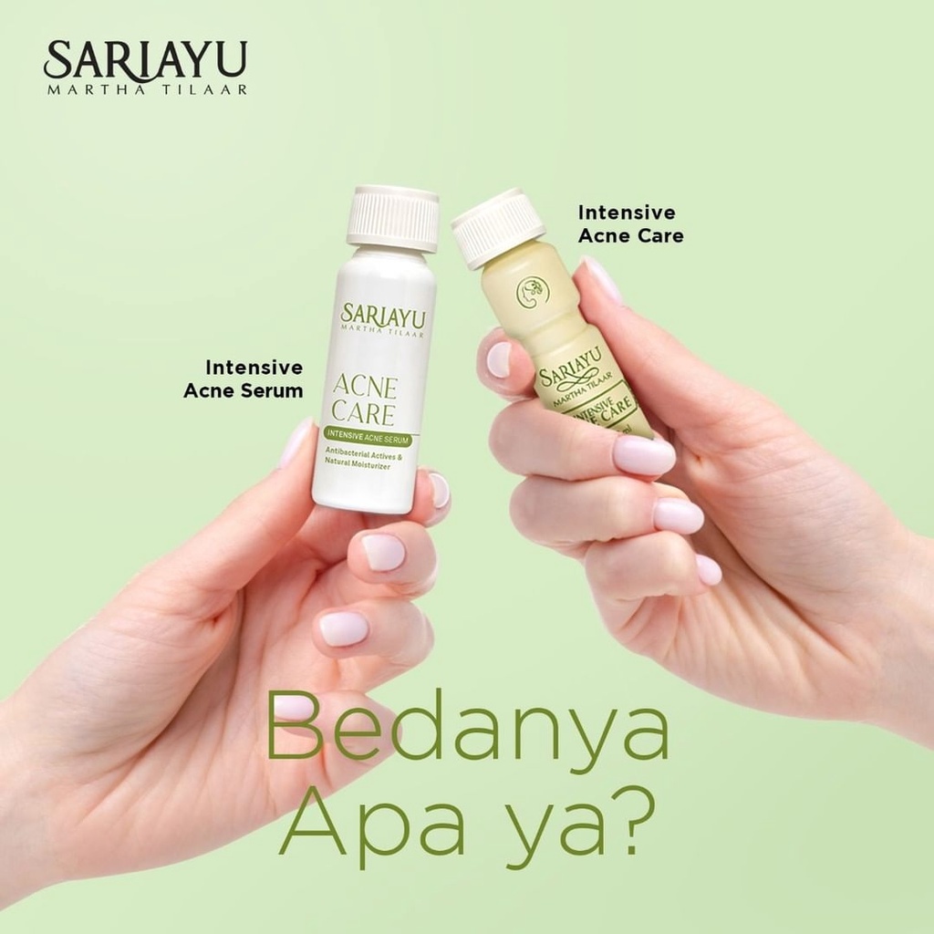 SARIAYU Intensive Acne Care Serum 12ml | Obat Totol Jerawat SARI AYU