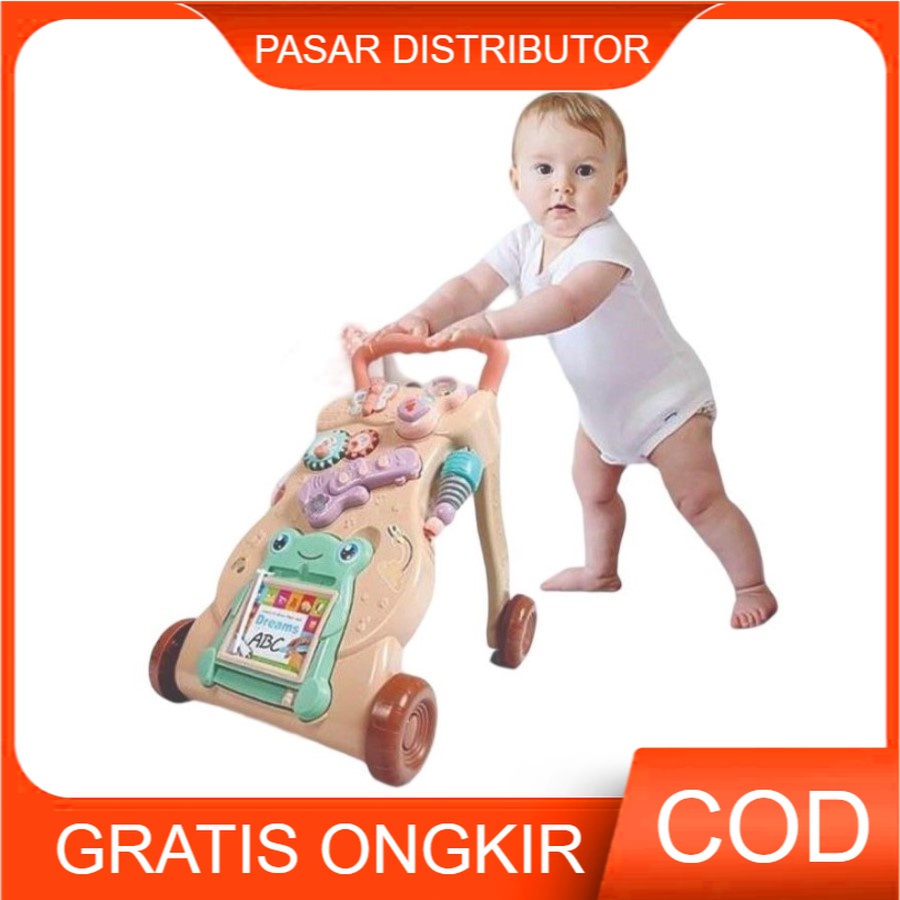 Mainan Bayi Music Walker Dengan Pemberat Baby Walker - Aktivitas Bayi - Mainan Anak