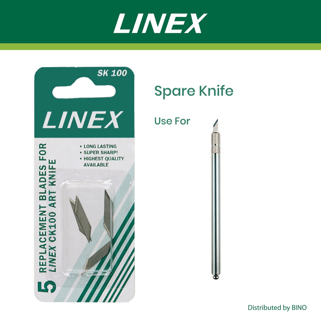 

[Artomas] LINEX-SK-100 5 Blades For CK100/CK600 4811 00