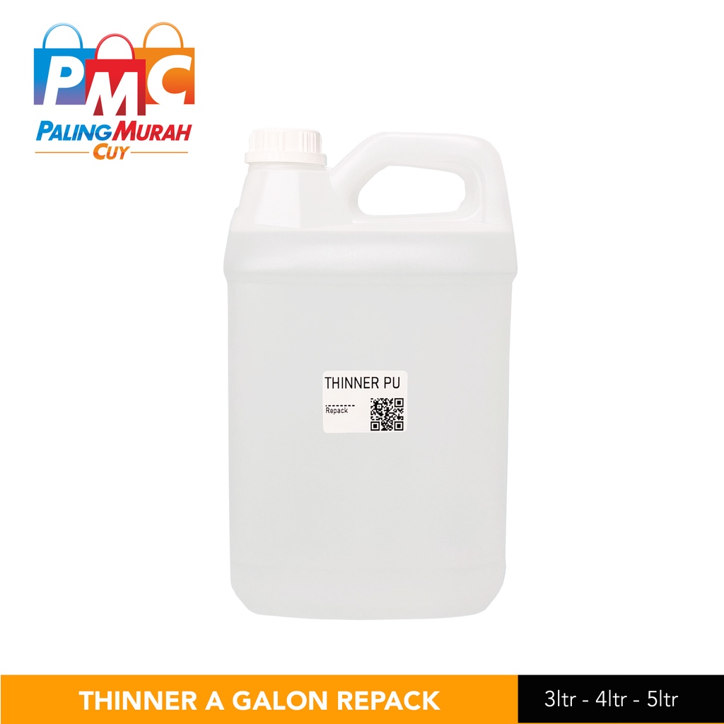 Thinner PU Polyurethane Liter Ecer Kemasan Galon