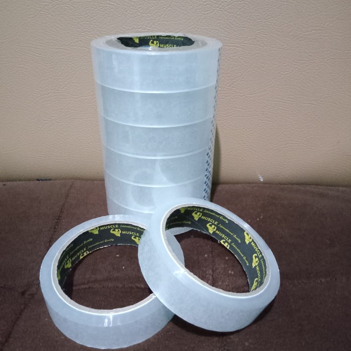 

ISI 6 ROLL LAKBAN BENING 24x72 yard GROSIR