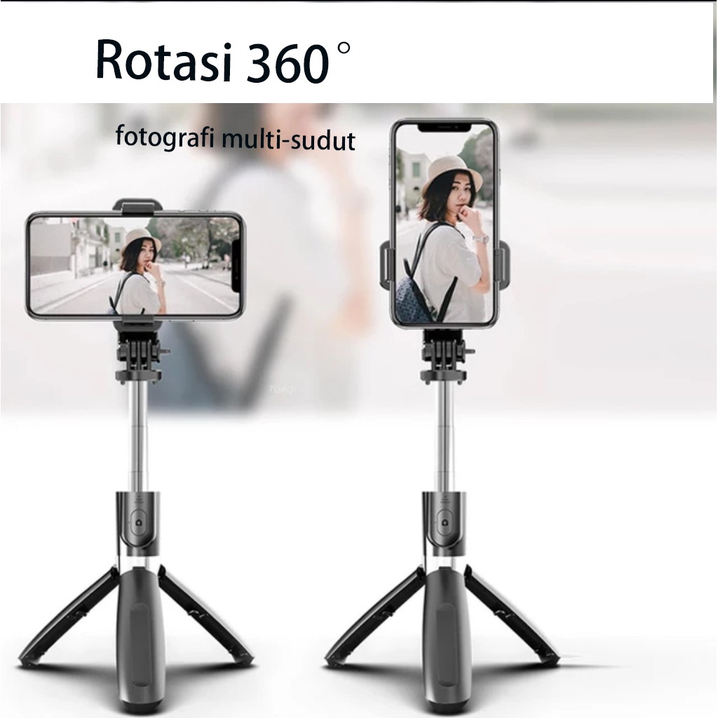 Tongsis Nirkabel Monopod Tripod S03 Selfie Stick Tripod S03 3IN1 BLUETOOTH