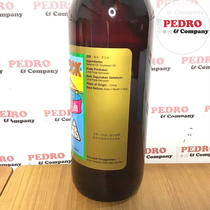 

✨Ready Stok✨ - Yuen yick sesame oil minyak wijen 600ml - tts- 1.2.23