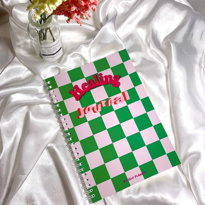 

✨BISA COD✨ -Healing Journal Book / Buku Diary by Self Planner