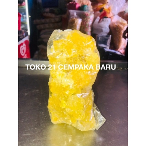 

Gula Batu Warna KUNING 500 gram | Gula Batu Kristal Asli Murni 500g